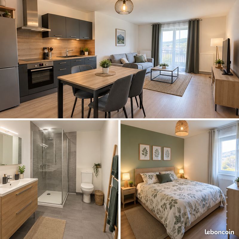 Appartement 2 pièces 52 m² · à Champagnole · 52 m² · 600 €/mois