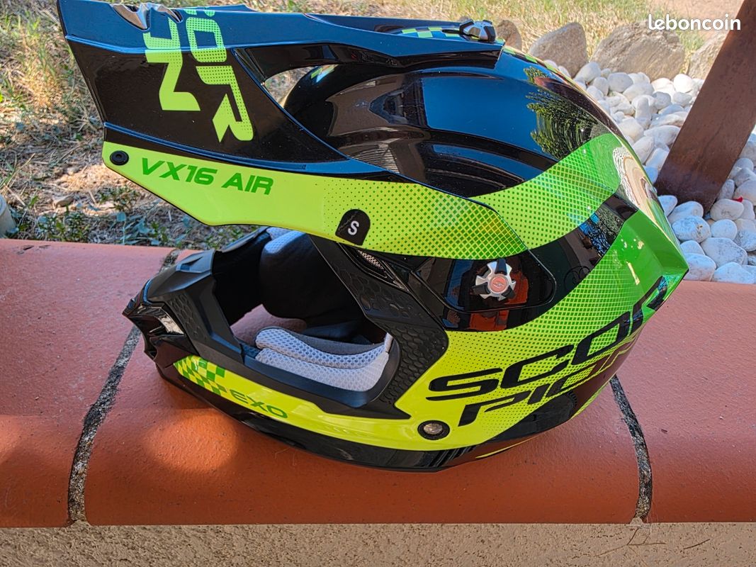 Casque moto cross/enduro taille S (image 1)