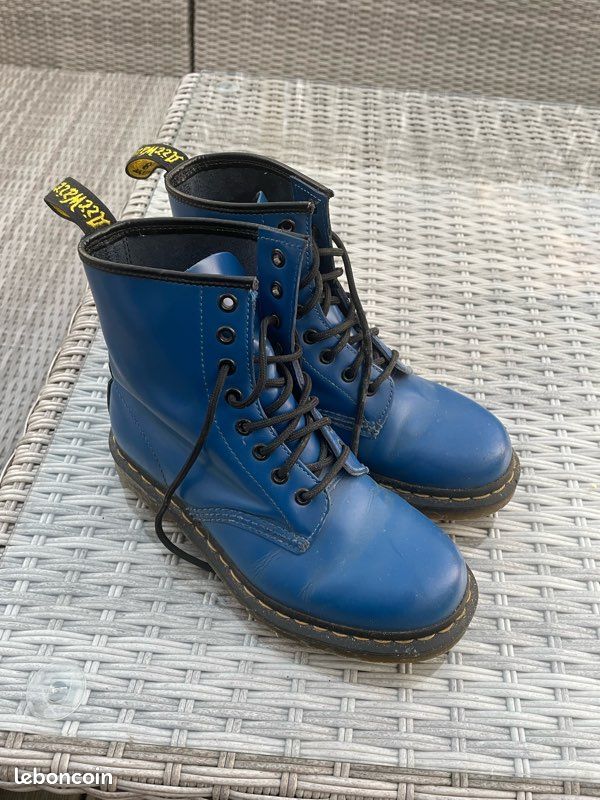 Doc Martens bleu marine Chaussures
