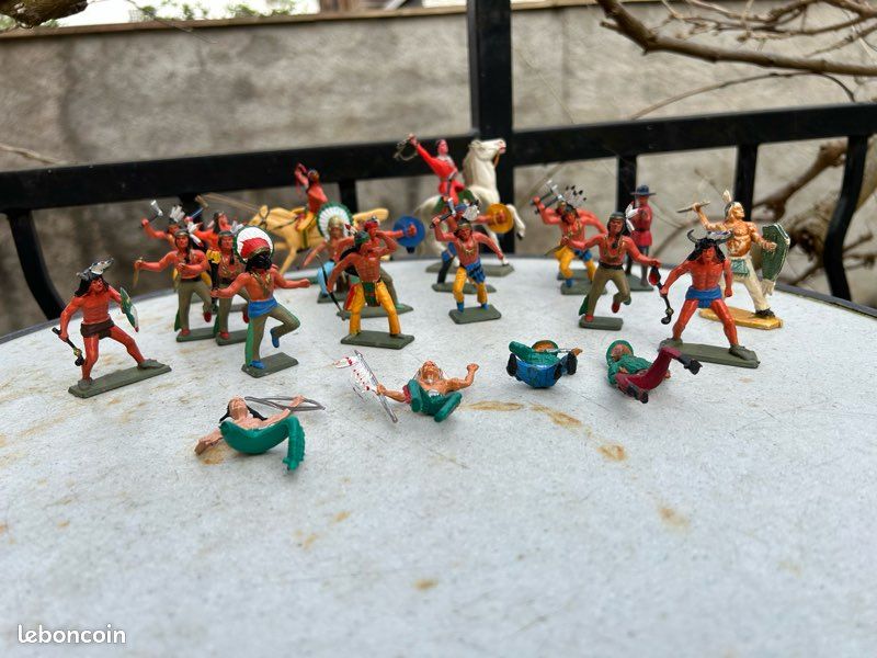 Figurines Starlux: Cowboy, cow-boy, Western, Far-west