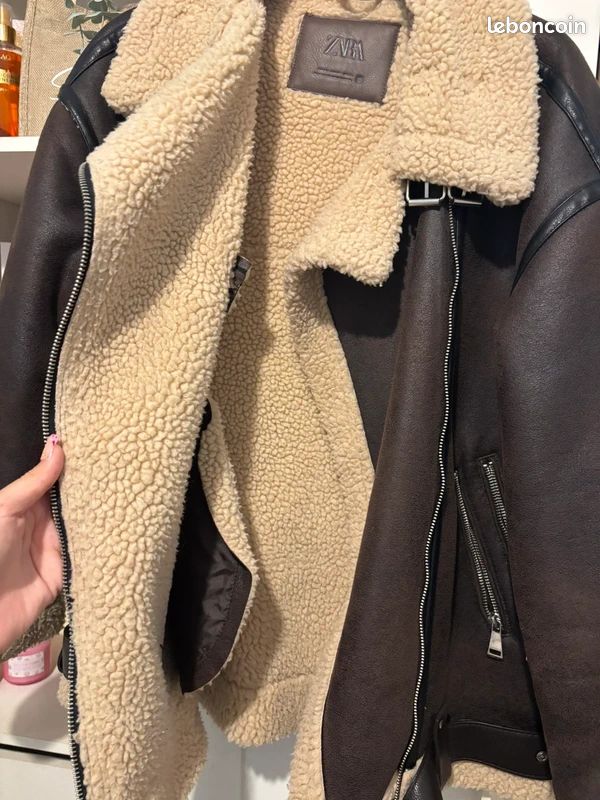 Veste aviateur zara 34/XS (image 3)