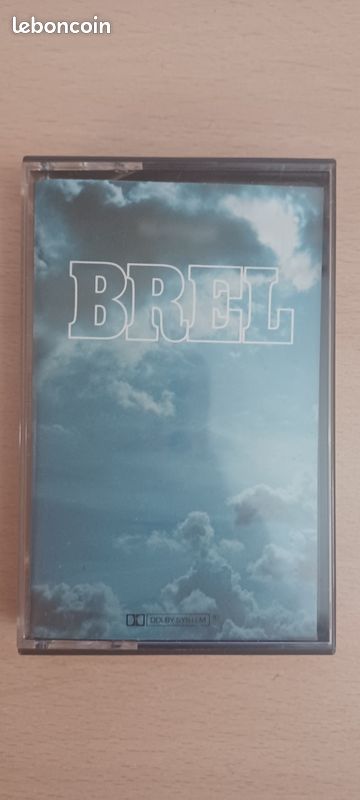 Album Jacques Brel : "Brel". Format K7 audio (image 1)