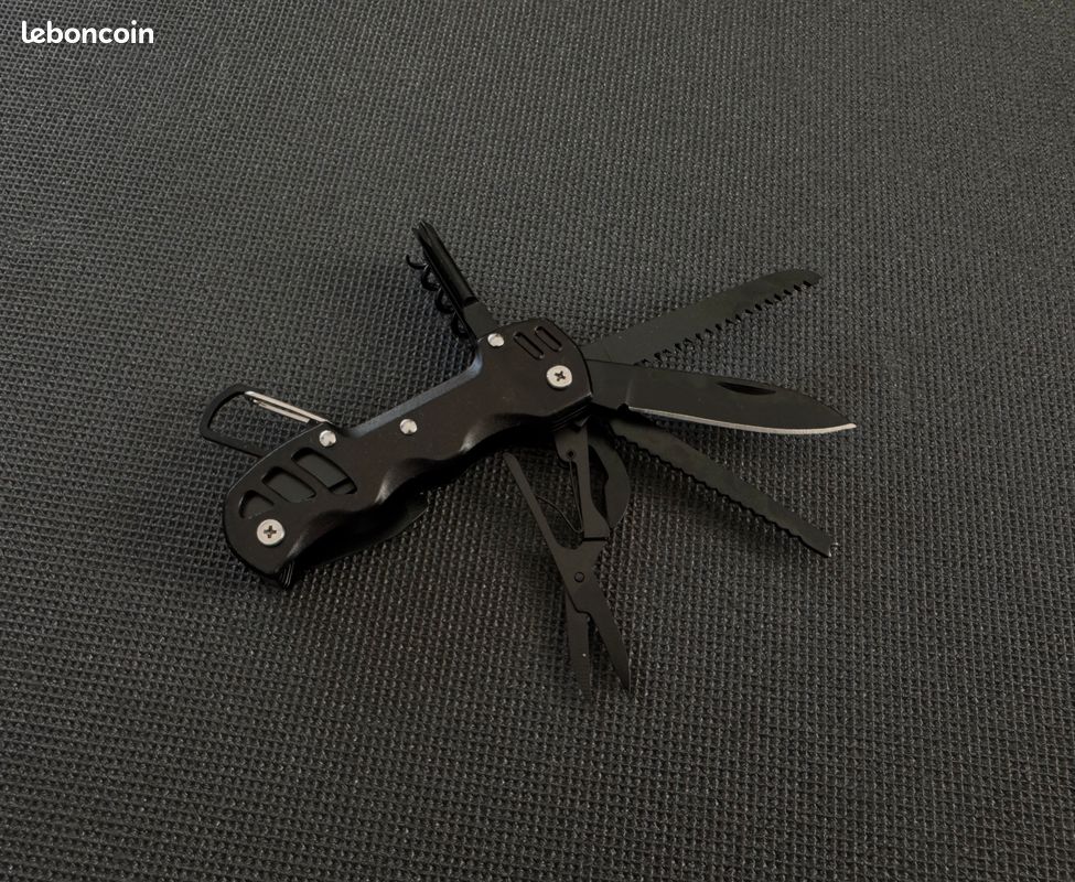 COUTEAU MULTIFONCTIONS Nº45: Couteau de Survie Outdoor Bushcraft