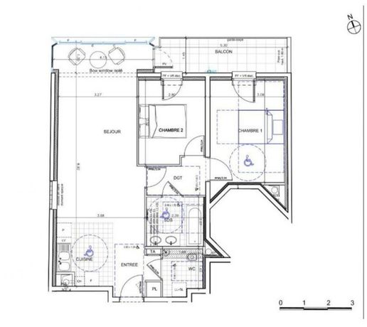 Appartement a louer sceaux - 3 pièce(s) - 71 m2 - Surfyn