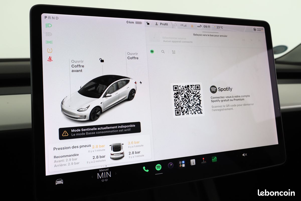 Tesla Model 3 Autonomie Standard Plus RWD 60 kWh 275 ch (image 17)