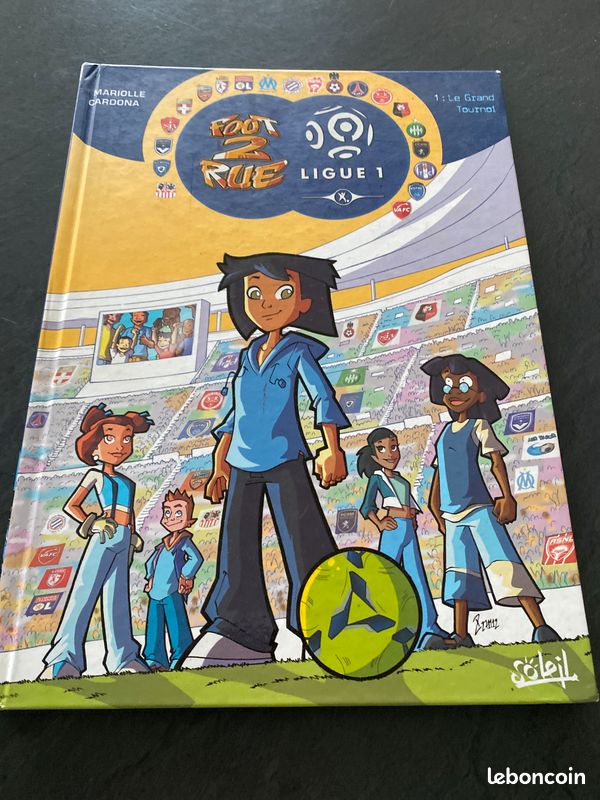 Bande dessinée foot de rue ligue 1 le grand tournoi bd soleil (image 1)