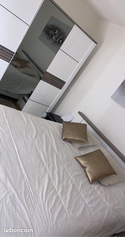 Ameublement armoire table de chevet lit matelas sommier (image 2)