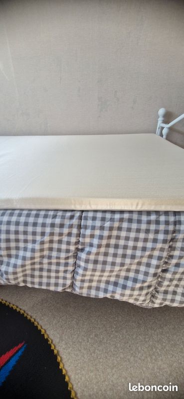 Matelas / Surmatelas une personne 90x190 cm (Épaisseur 5 cm) (image 2)