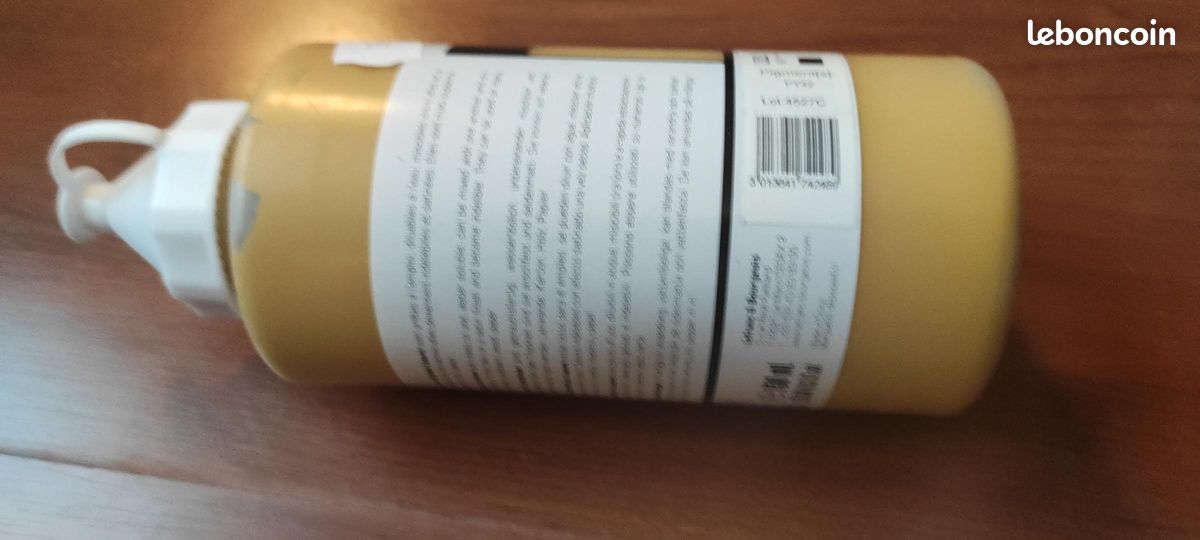 Peinture acrylique 750 ml Ocre jaune (image 2)