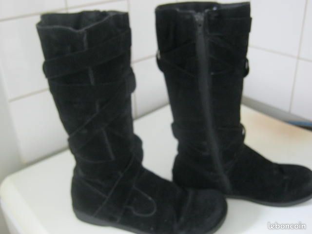 Bottes femme en daim (image 2)