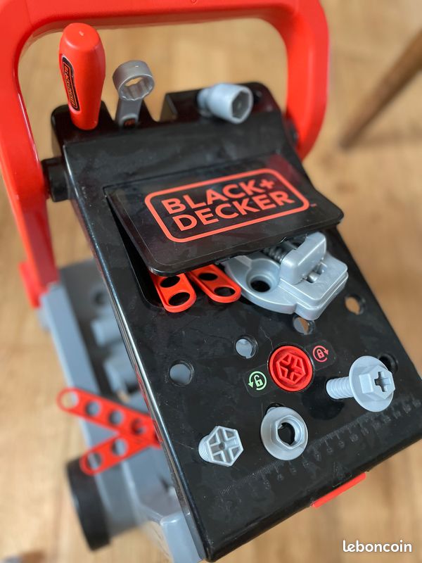 Etabli/chariot jouet Smoby - Black & Decker (image 5)