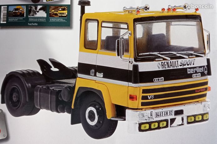 Tracteur Berliet TR 350 – Camion Semi-remorque – Altaya 1/43 – Lire Annonce