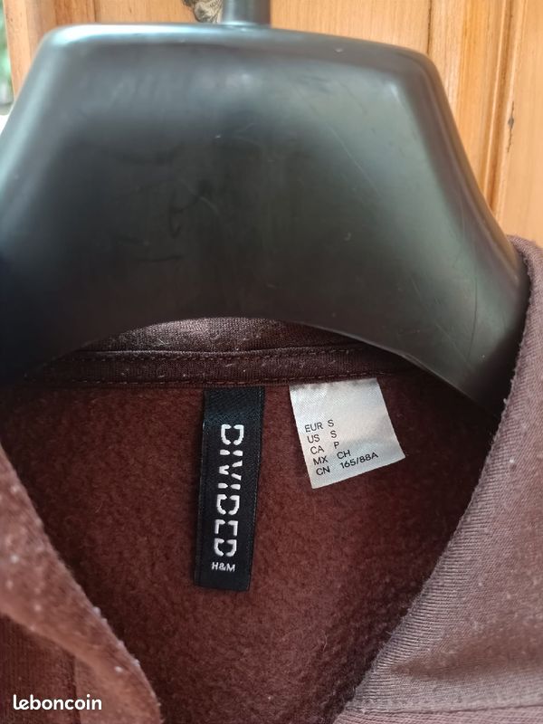 Sweat à capuche femme taille S (image 3)