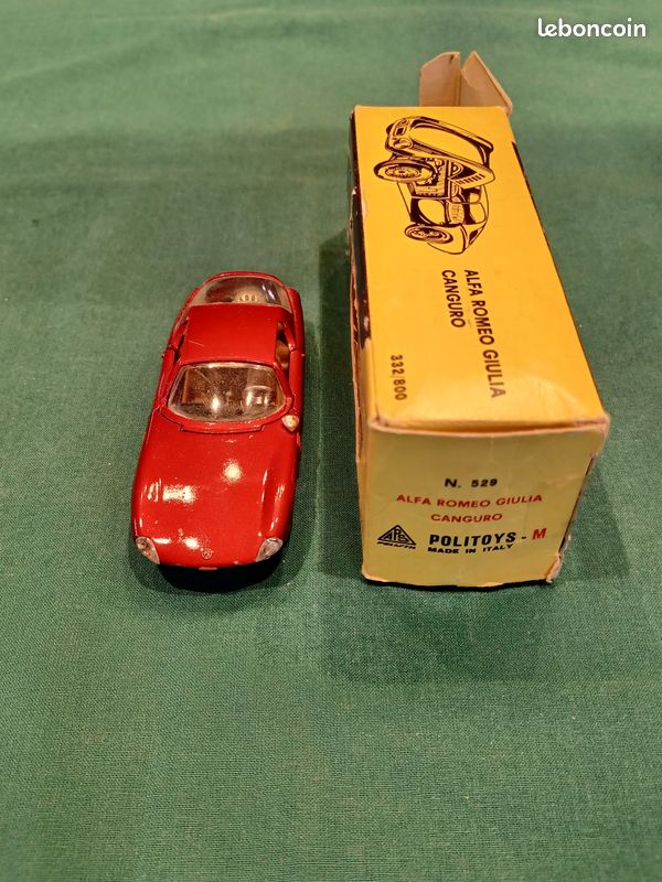 Modèle réduit Mercury échelle 1:43 Alfa Roméo Giulia Bertone « Canguro » - Collection