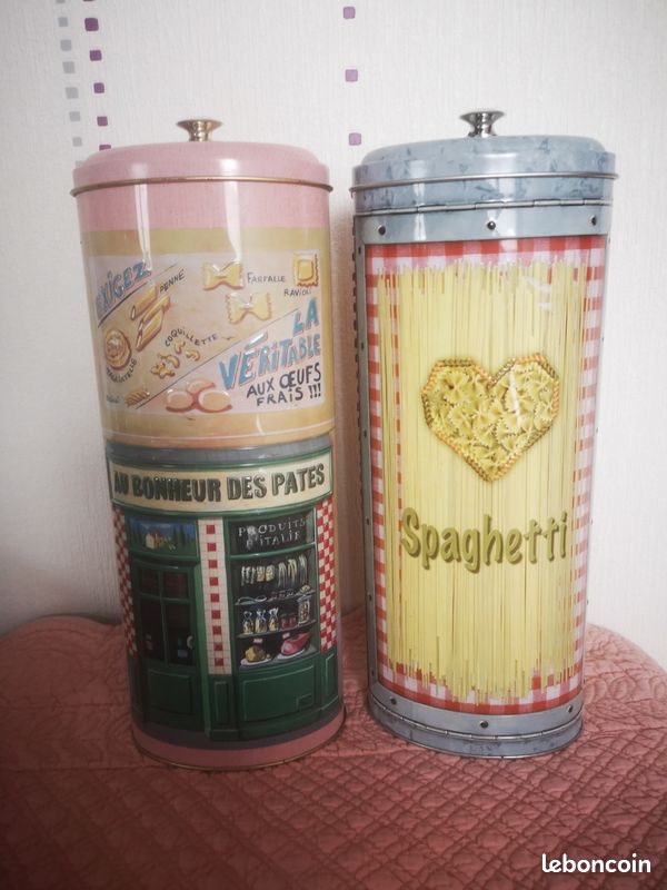 Boîte à spaghettis en métal sara miller