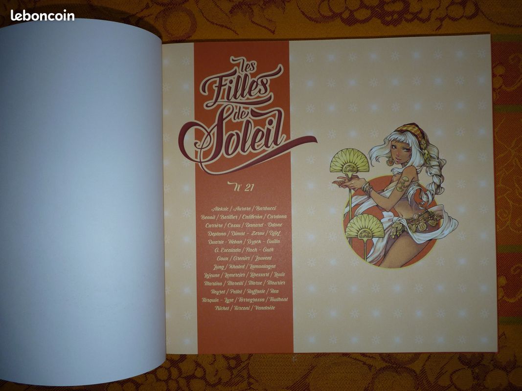 Les filles de Soleil, les 26 livres de la série