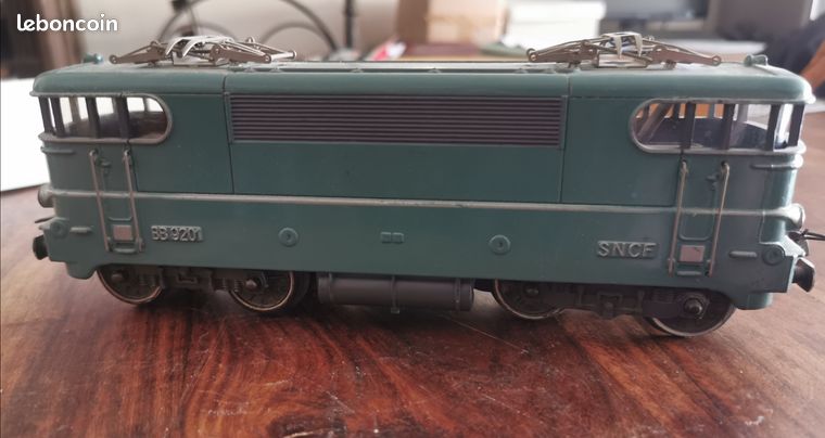 Locomotive électrique Hornby BB 9201 – Échelle O – Bleue – Occasion