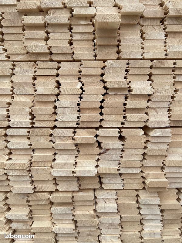Lames à volet en SAPIN - GROS ARRIVAGE - Construire son volet aux bonnes dimensions voulues - Pour le stock, Appeler avant de venir (image 2)