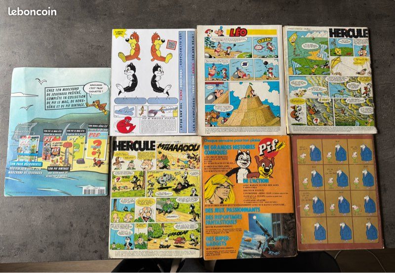 Lot de 7 Pif sans Gadget (image 2)