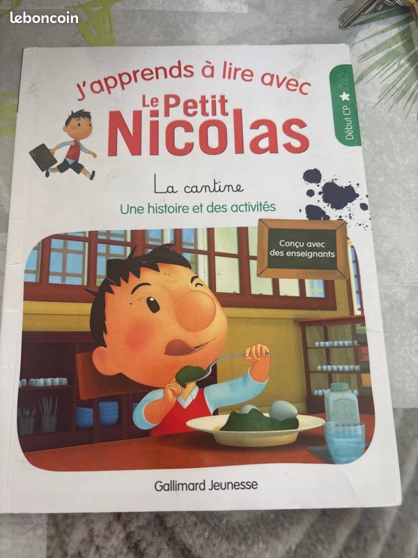 Livre ‘ j’apprends à lire avec le petit Nicolas ‘ (image 2)