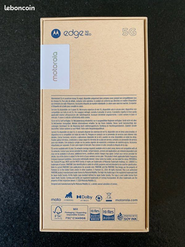 SmartPhone Motorola Edge 50 Neo 512 Neuf (image 8)