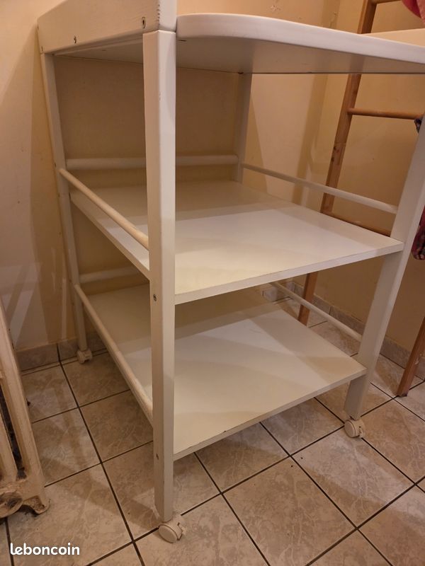 Table a langer bois blanc (image 3)