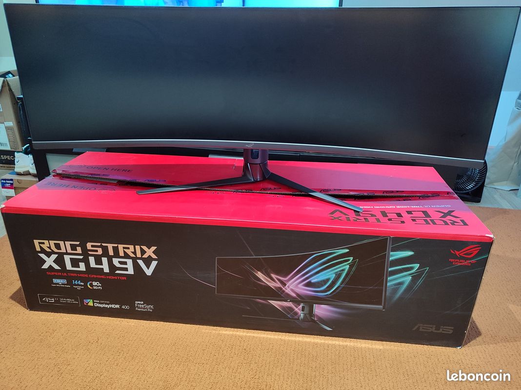 Ecran PC Gamer ASUS ROG STRIX XG49VQ Incurvé 49'' VA (image 1)