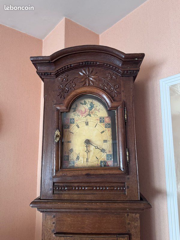 Horloge ancienne style comtoise (image 2)