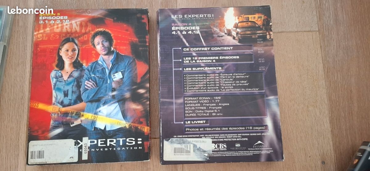 Vends lot dvd les experts (image 2)