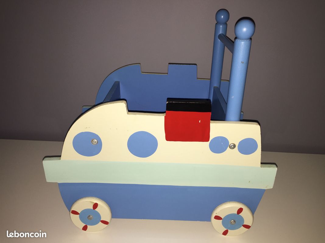 Bac de rangement en bois (image 3)