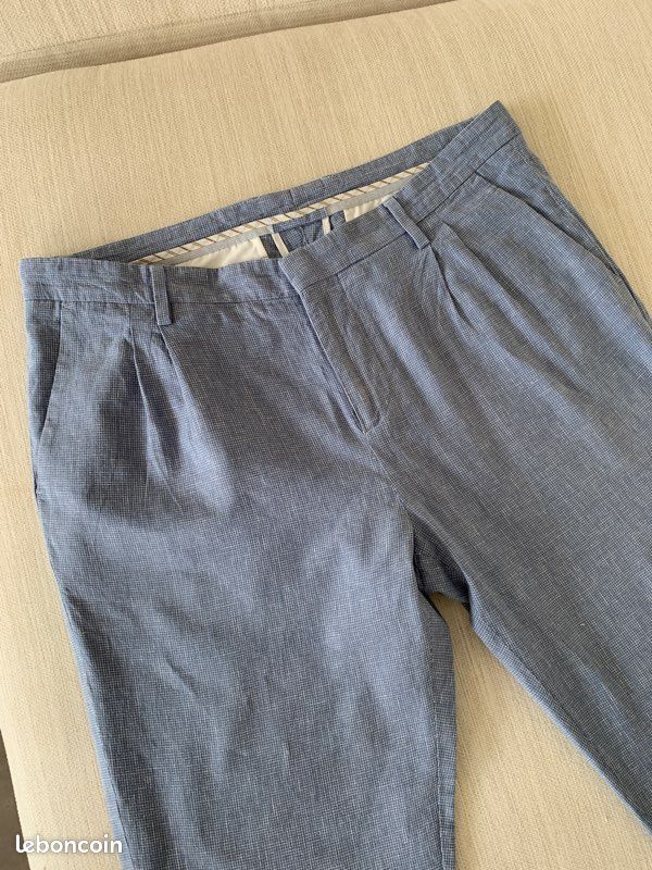 Pantalon bleu clair - Devred - taille 44 (image 9)