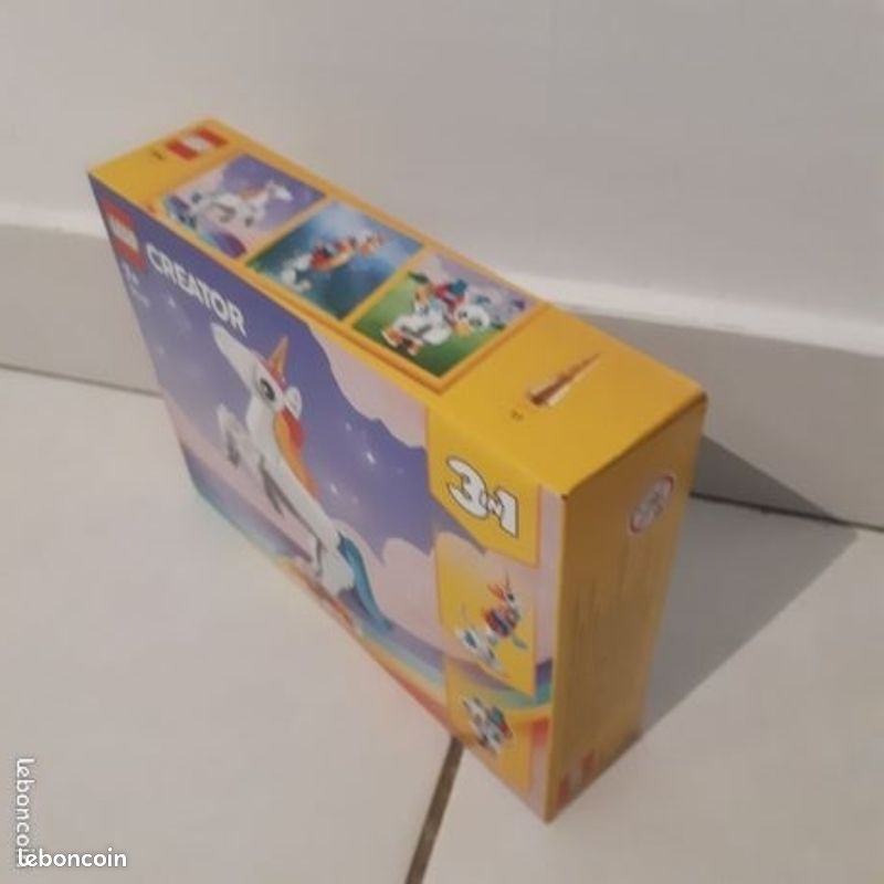 Lego creator 3en1 31140 licorne magique neuf (image 2)
