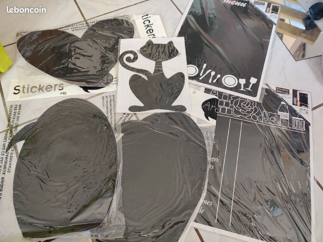 Lot stickers ardoise neuf (image 1)
