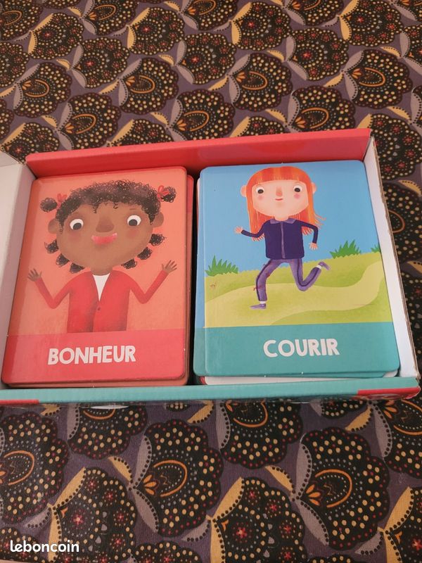 Jeu flash cards émotions et actions montessori (image 4)