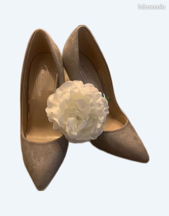 Escarpin gris (image 1)
