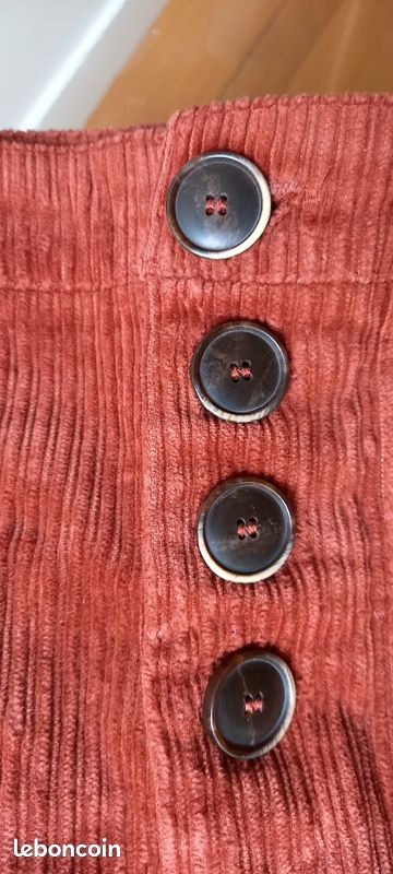 Jupe en velours zara taille 26 (image 3)