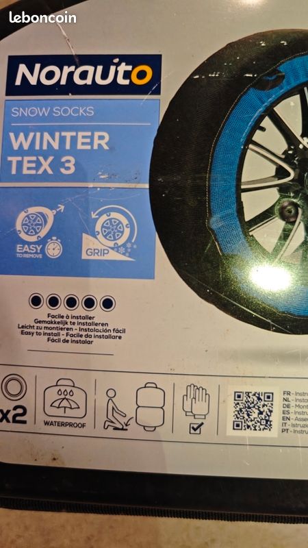 Norauto chausette pneus winter Tex 3 (image 3)