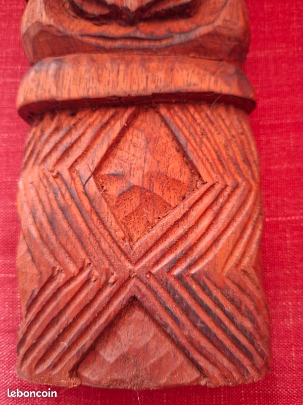 Sculpture sur bois Kanak (Nouvelle-Calédonie) (image 4)