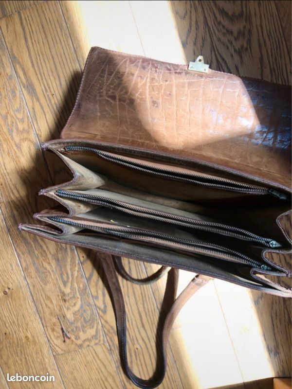 Sac à main cuir vintage (image 7)