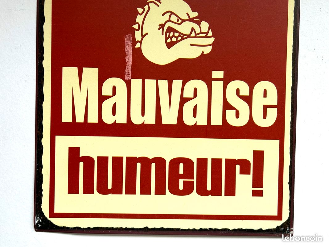 Plaque métallique de décoration (image 3)