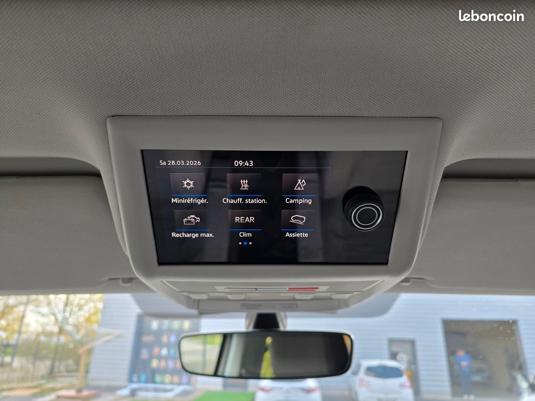VOLKSWAGEN CALIFORNIA COAST 2.0 TDI150ch DSG CARPLAY/IMMAT FR COVERING ORANGE garantie VW 08/2028 (image 29)