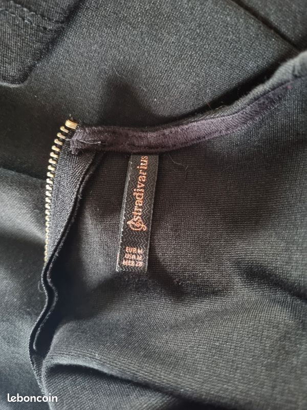 Robe mi longue noire (image 3)