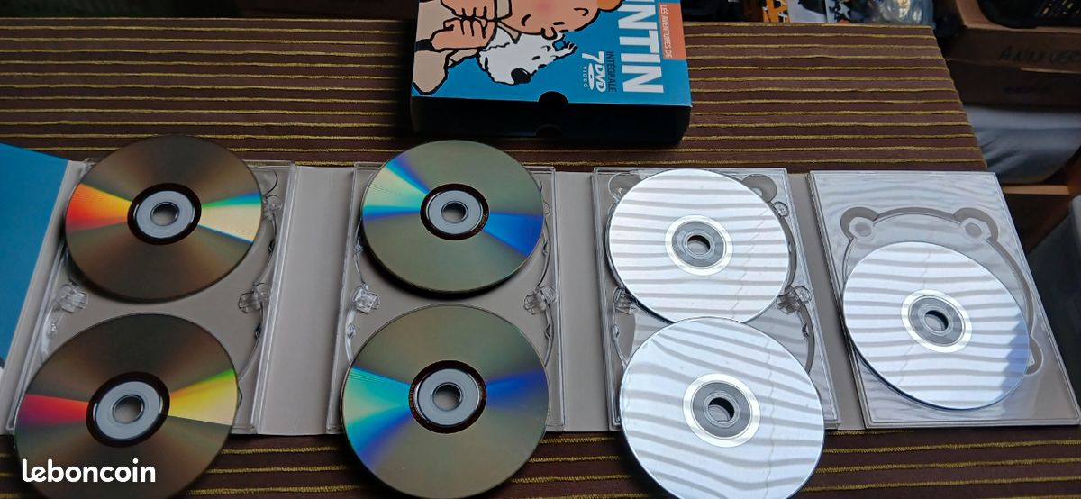 Coffret intégral "Les aventures de Tintin (image 2)