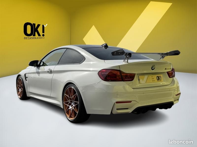 BMW M4 Coupé Série GTS 3.0 500 GPS Radar 1ère main Carbone Régul Clim (image 3)