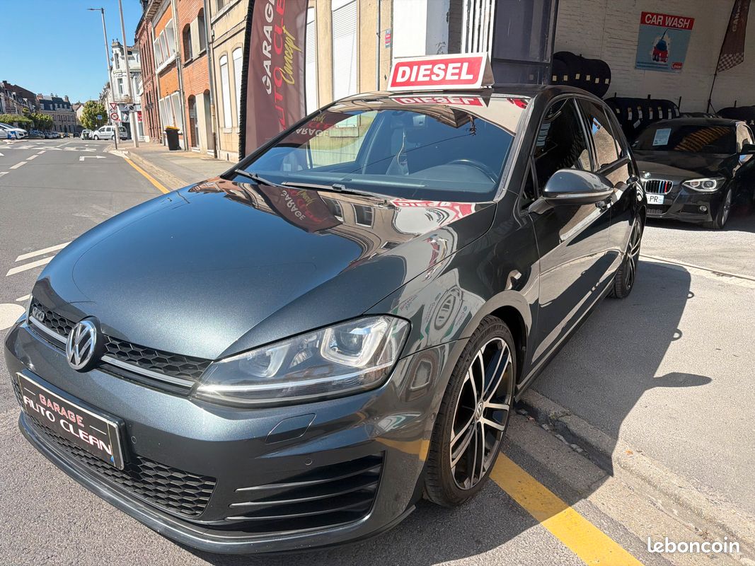Golf 7 GTD 2.0Tdi 184Ch *CARNET à JOUR Sport & Sound (image 1)