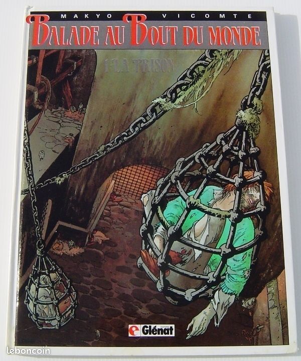 BALADE AU BOUT DU MONDE . 1 . La prison . MAKYO , VICOMTE . BD GLENAT (image 1)