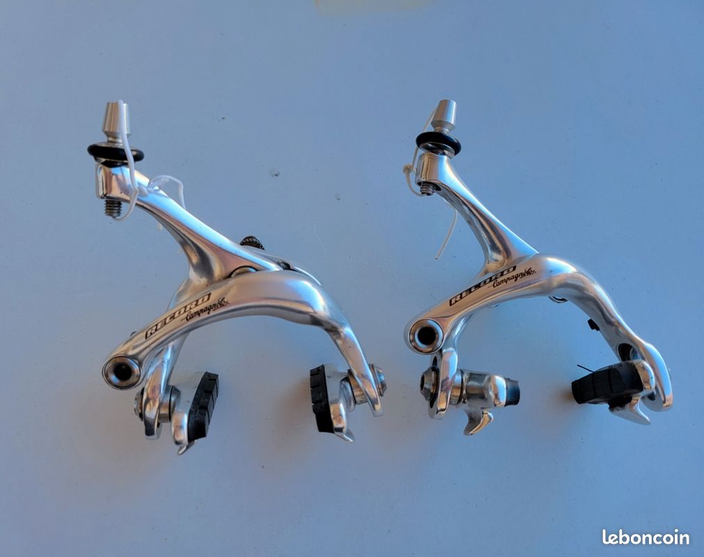 Étriers De Frein Campagnolo Record 2040 – Aluminium Argenté, Vélo Route/course