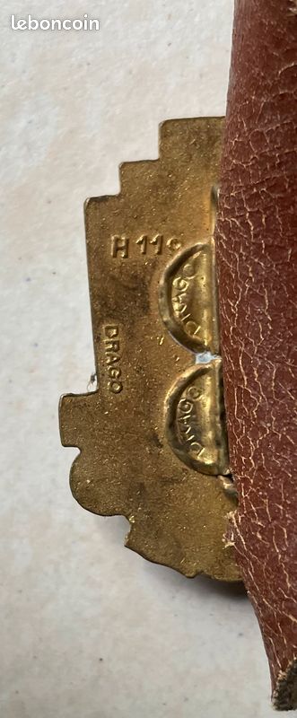 INSIGNE LÉGION ÉTRANGÈRE ORIGINAL 4° REI Drago Paris émail French FFL