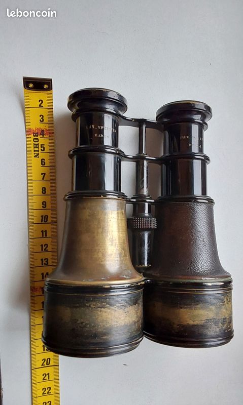 Ancienne Paire De Jumelles Avec étui - Vintage, Fonctionnelle