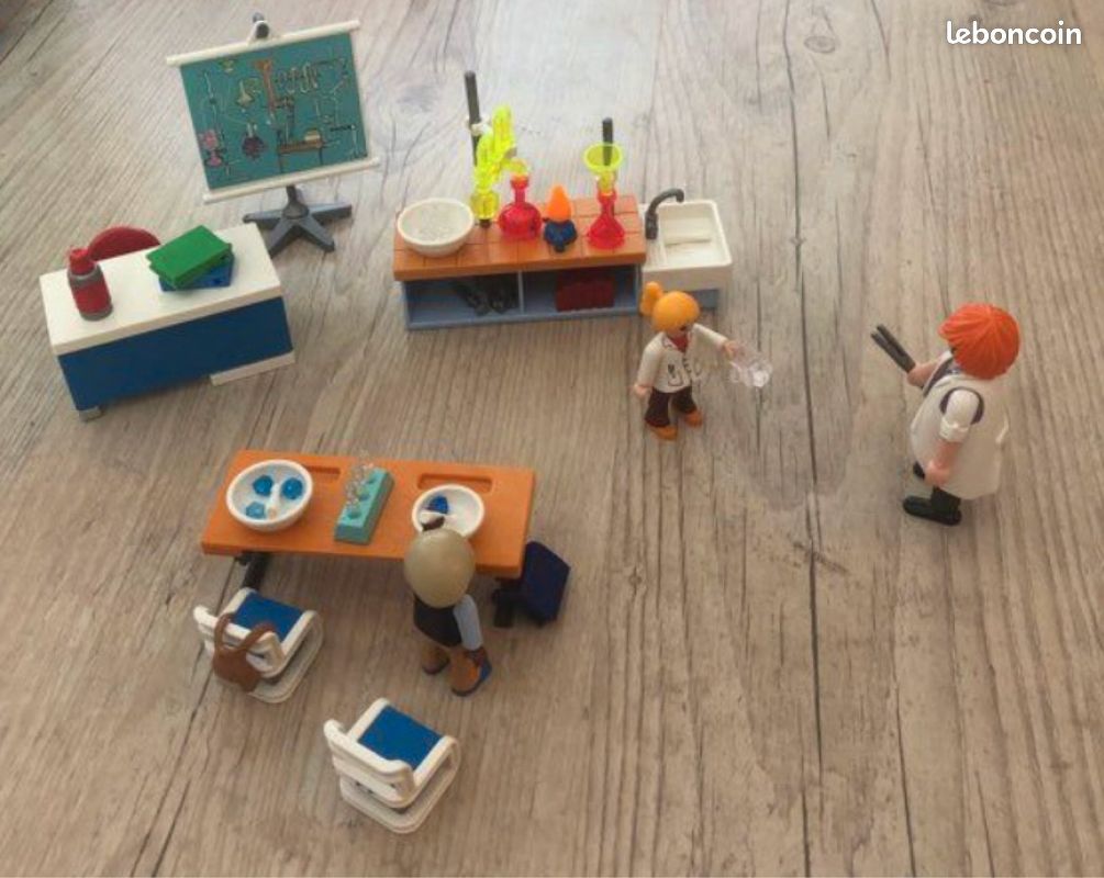 Playmobil classe de chimie 9456 (image 2)